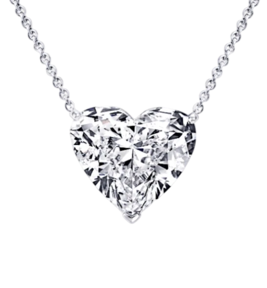 Earrings without a brand HEART DIAMOND 10.09 CT F/VS2 PENDANT (GIA) NN10.09CT Heart 1