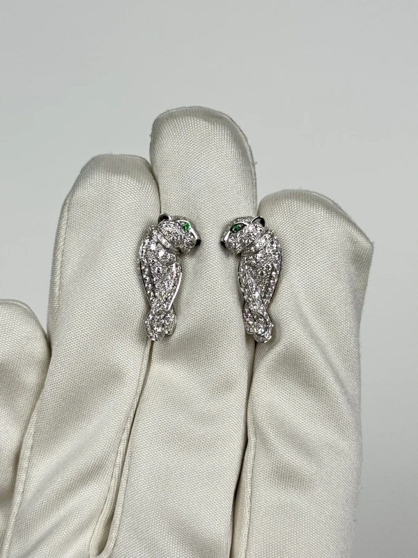 Cartier PANTHERE DE CARTIER EARRINGS N8503400 2