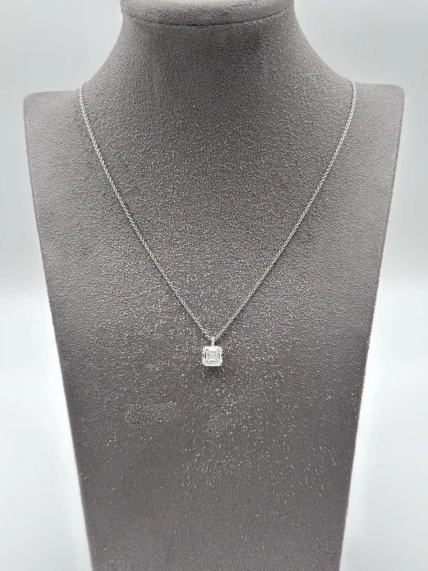 No name ASHER DIAMOND 3.01 CT D/VS1 PENDANT NN3.01D/VS 3