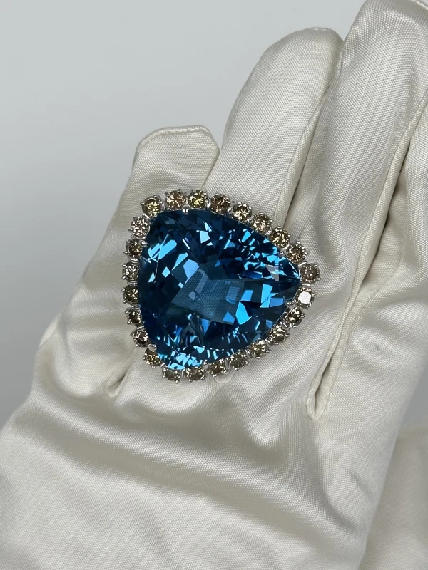 RalfDiamonds КОЛЬЦО LIMITED EDITION ТОПАЗ 115.4 CT Ralf Diamonds Limited Edition 3