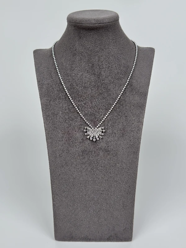 Graff New Dawn Multi-Shape Diamond Chain Pendant RGP668 2