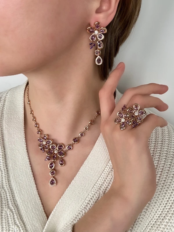 Roberto Coin AMETHYST SET ROBERTO COIN 2