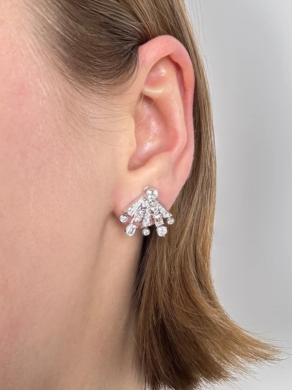 Graff New Dawn Diamond Mini Stud Earrings RGE1527 2