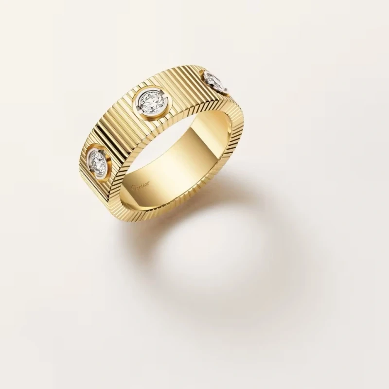 Cartier LOVE UNLIMITED RING, 6 DIAMONDS (SIZE 53) B4250053 2