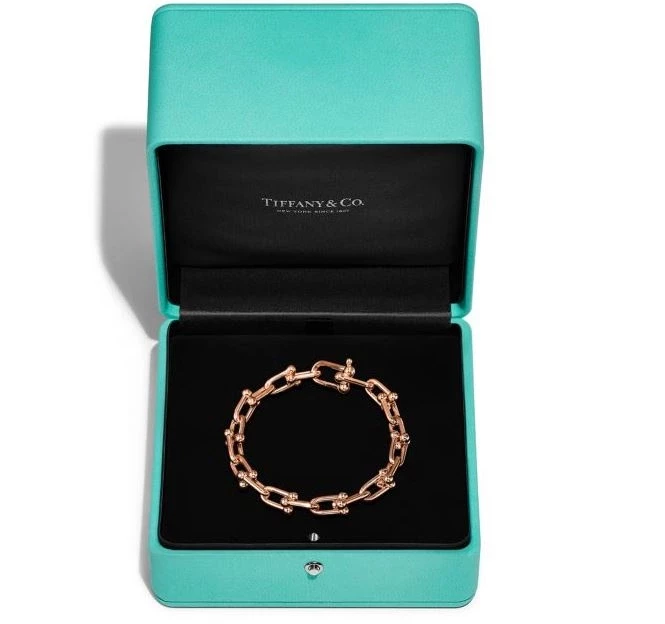 Tiffany & Co HardWear Medium Link Bracelet in Rose Gold 70881624 2