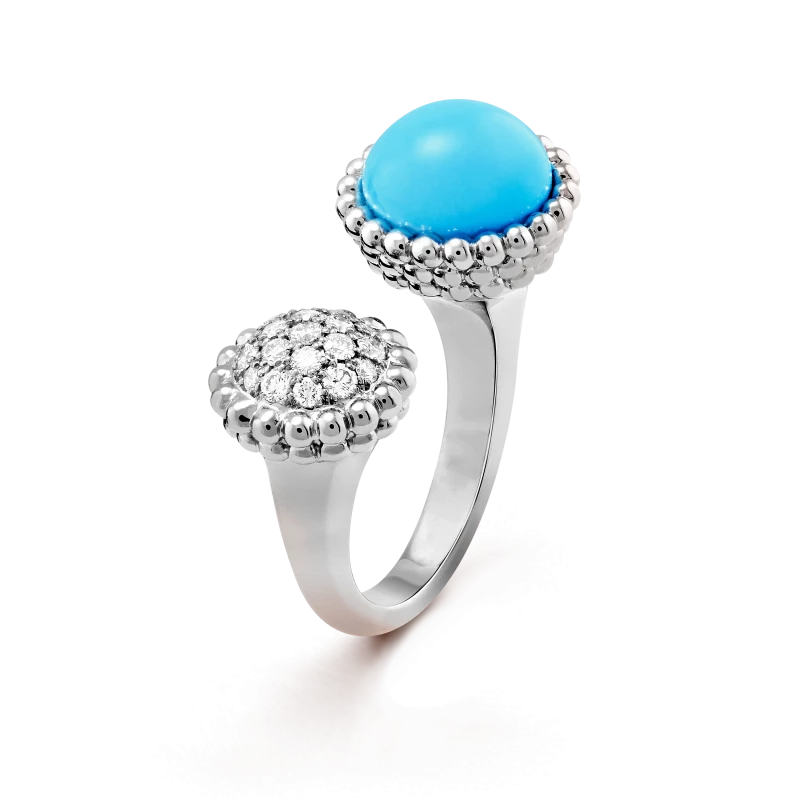 Van Cleef & Arpels. Perlée couleurs Between the Finger ring VCARO9SW00 2