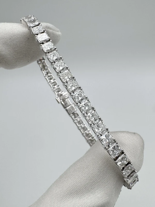 DeRosa RADIANT DIAMOND 8.51 CT F-G/VVS-VS BRACELET (SIZE 17) B434198 2