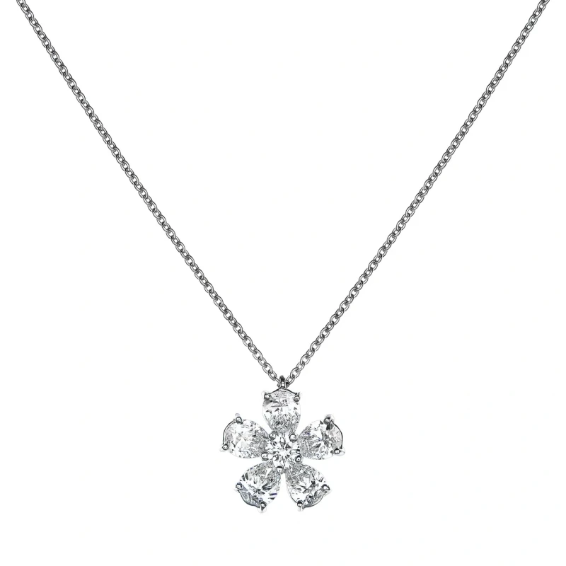 GRAFF FLOWER DIAMOND PENDANT RGP7456 1
