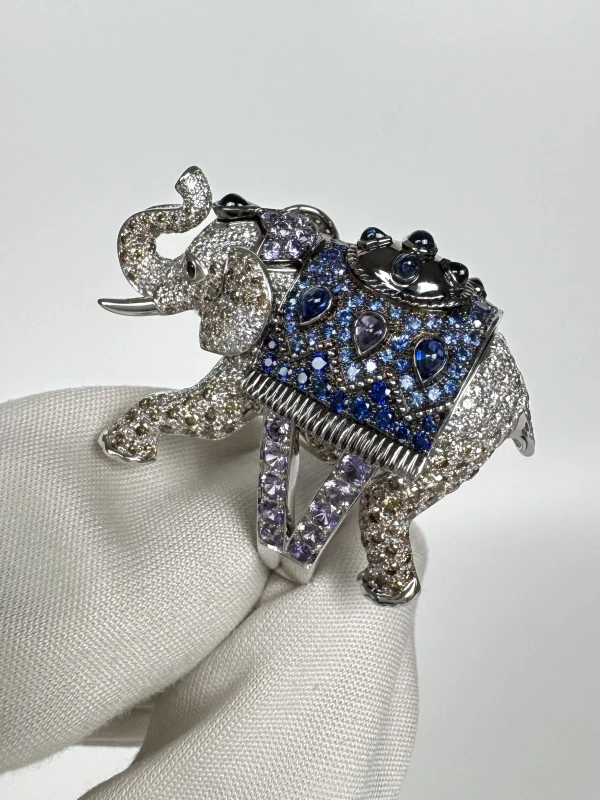 Boucheron HATHI, THE ELEPHANT FAMILY (SIZE 55) JRG01475 3