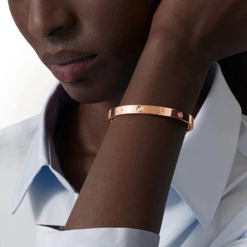 Cartier LOVE BRACELET, 4 DIAMONDS B6069917 4