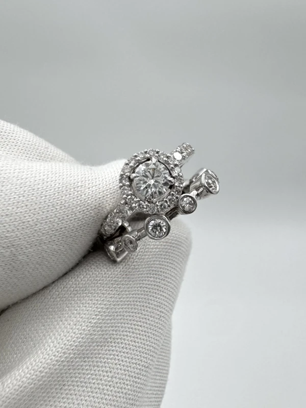 DeRosa ROUND DIAMONDS 0.49 CT EARRING E408342 3