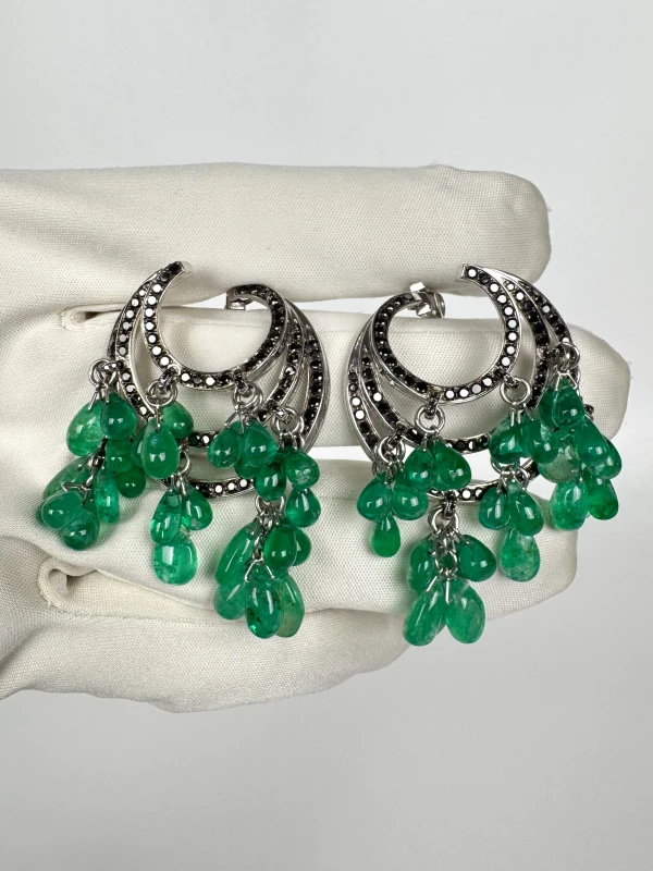 Chopard EMERALD EARRINGS 84/6099/403 3