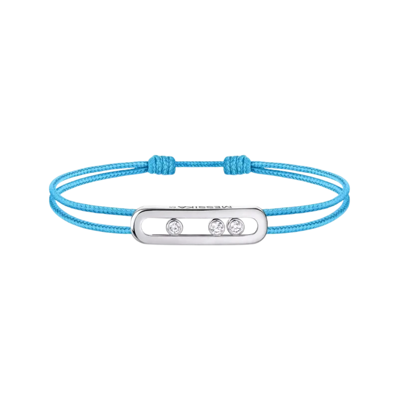 MESSIKA CARE(S) BLUE CORD BRACELET