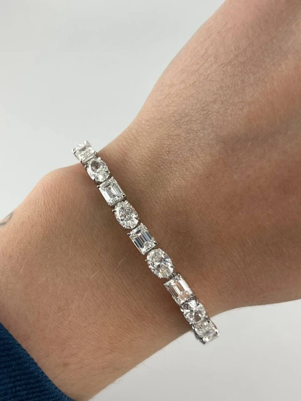 No name DIAMOND 7.89 CT F-G/VS BRACELET NN17CT 7