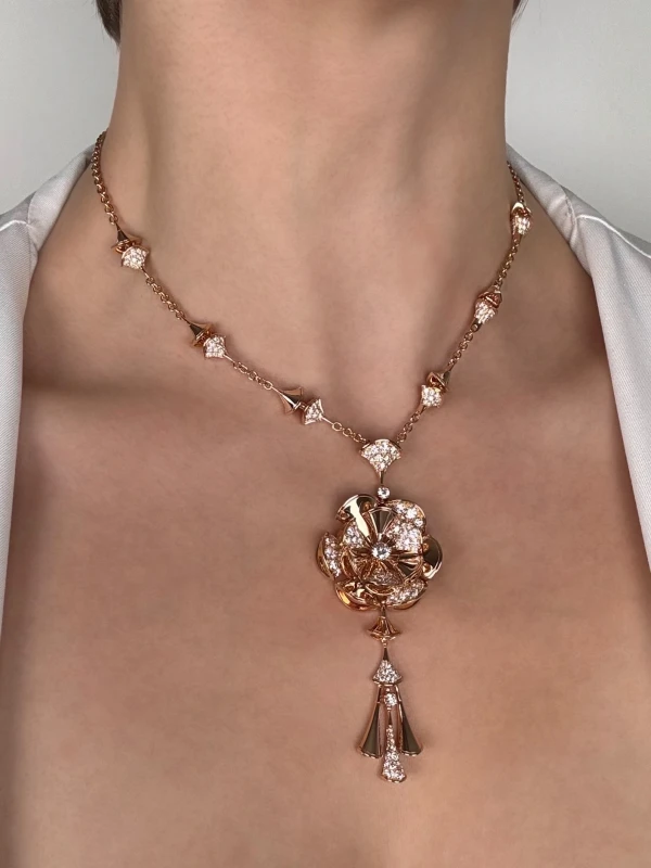 Bvlgari DIVA DREAM NECKLACE ROSE GOLD 407872 6
