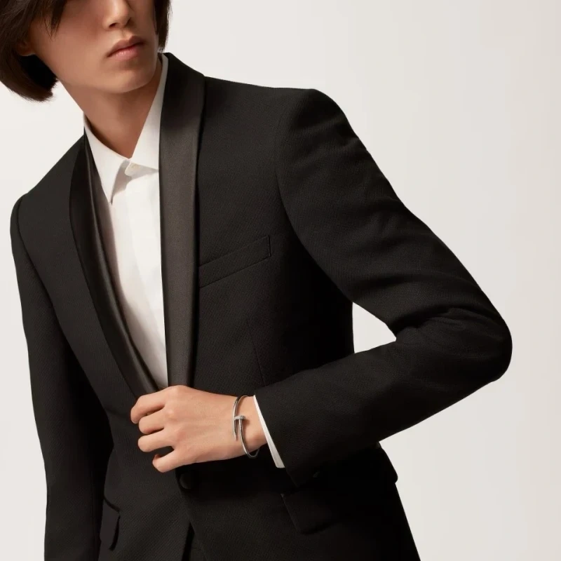 Cartier JUSTE UN CLOU BRACELET, WHITE GOLD, DIAMONDS (SIZE 16) B6048716 2