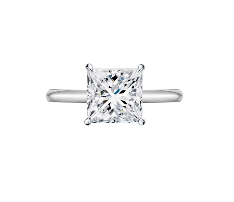 СЕРЬГИ NO NAME DIAMOND RING 2.12 CT H/VS1 (SIZE 51) GIA NND2.12CTH/VS1 1