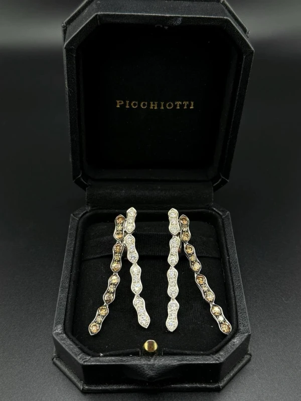 Picchiotti COGNAC DIAMONDS&DIAMOND EARRINGS PICCHIOTTI 2