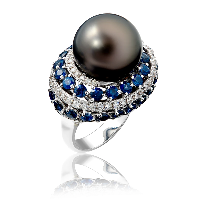 UTOPIA SAPPHIRE & DIAMOND PEARL SET utopia 3