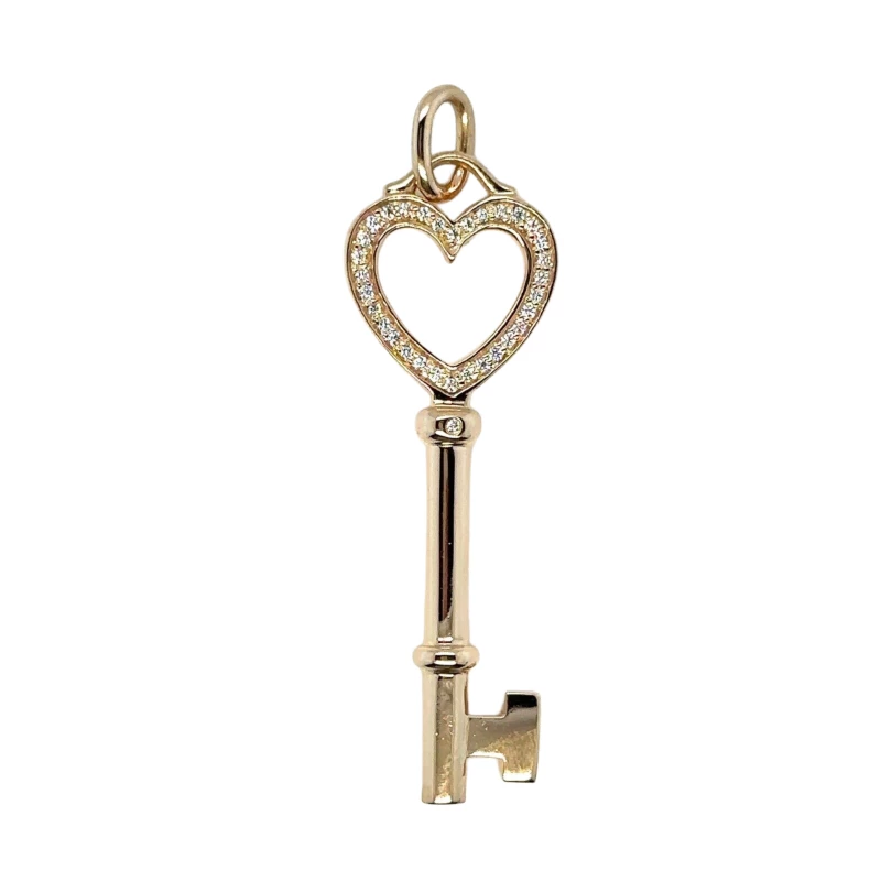 Tiffany & Co ROSE GOLD KEY TIFFANY PENDANT KEY210924