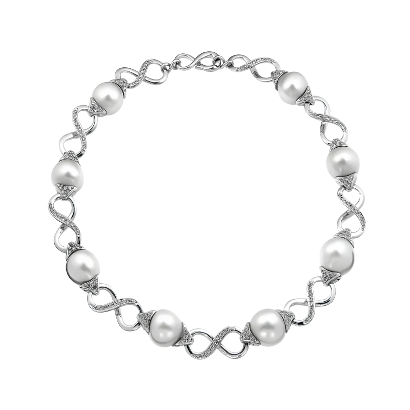 Utopia PEARLS & DIAMONDS NECKLACE GGKA205 1