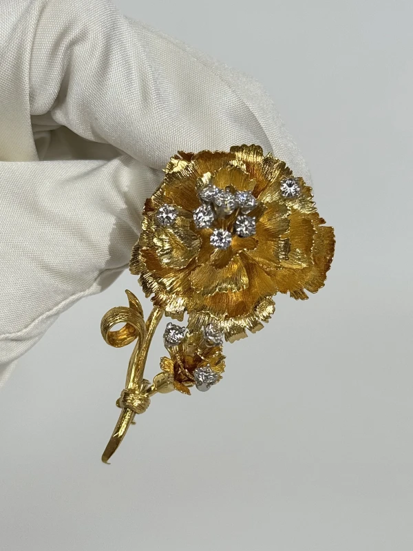 David Webb VINTAGE Брошь David Webb 4