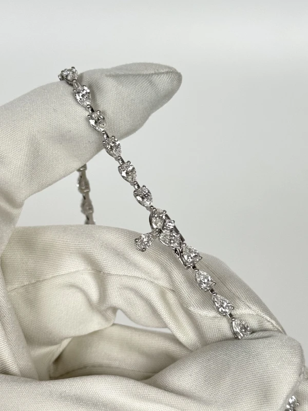 Earrings without a brand DIAMOND 27.03 CT E-H/VVS1-VS2  NECKLACE NN27.03 6