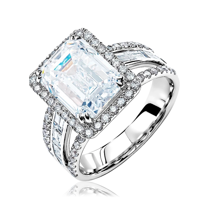 СЕРЬГИ NO NAME DIAMOND RING 5.02 CT H/VVS2 (GIA) 5.02 ct H/VVS2