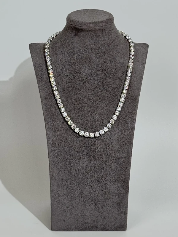 No name ROUND 68.22 CT DIAMOND NECKLACE nn68.22 3