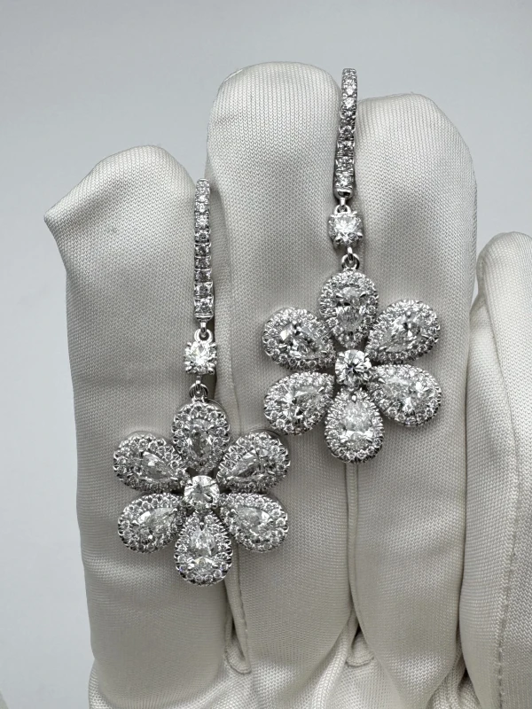 RalfDiamonds DIAMONDS FLOWER EARRINGS RFD2612 3