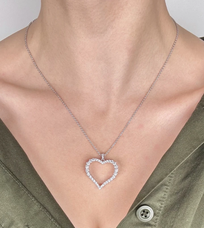 GRAFF HEART PENDANT, LARGE MODEL RGP433 6