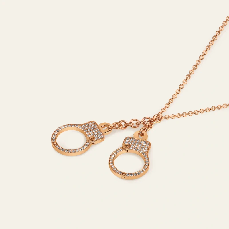 Jacob & Co Love Lockdown Diamond Cuff Necklace 92457693 2