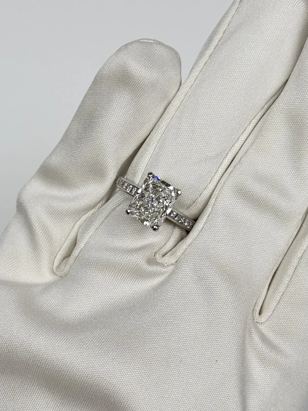 Earrings without a brand DIAMOND RING 4.01 CT F/SI1 (GIA) NNR4.01CT 6