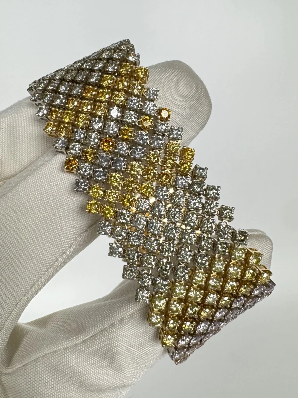 DeRosa DIAMOND 27.28 CT MOSAIC BRACELET B734127283B 2