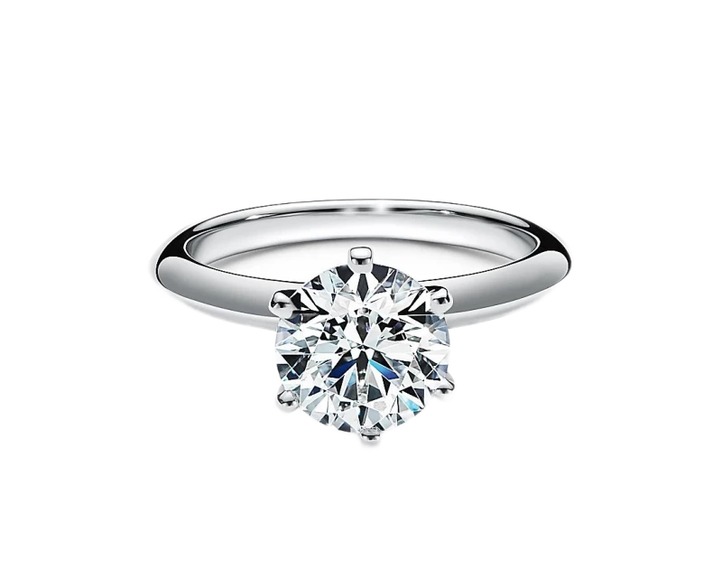 Tiffany & Co PLATINUM SOLITAIRE ENGAGEMENT RING 3.00 CT D/IF  EXEXEX T&Co 3.00  CT D/IF