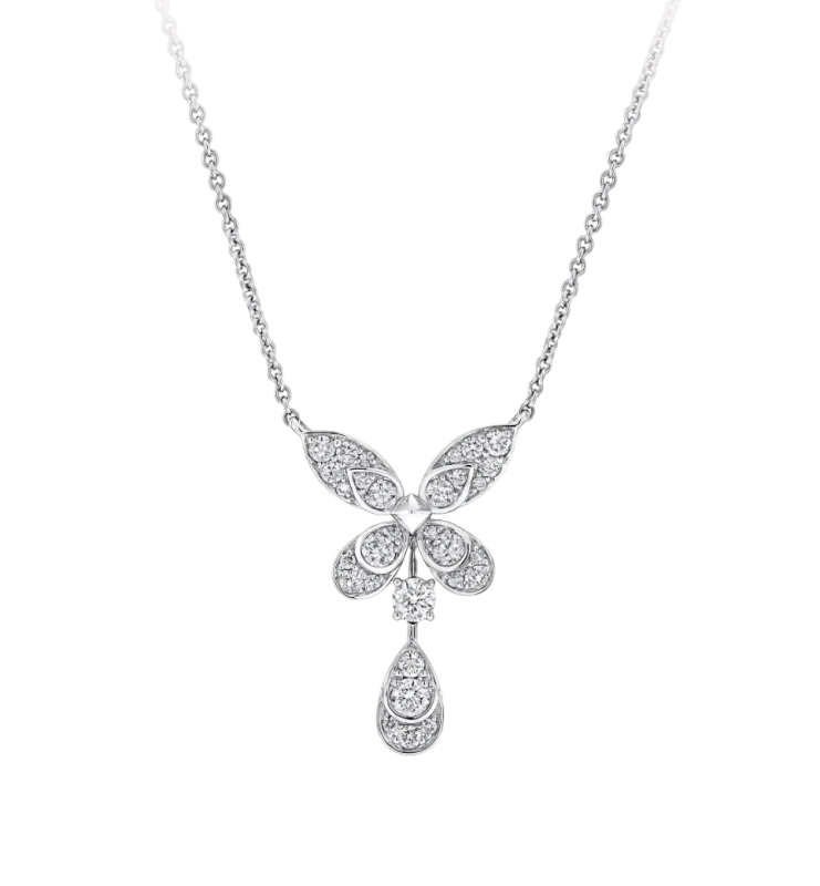 Graff Butterfly Diamond Pendant RGP867 1
