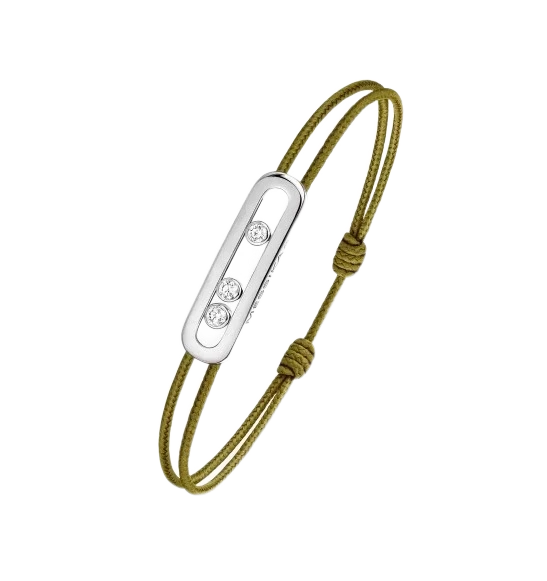 MESSIKA CARE(S) KHAKI CORD BRACELET