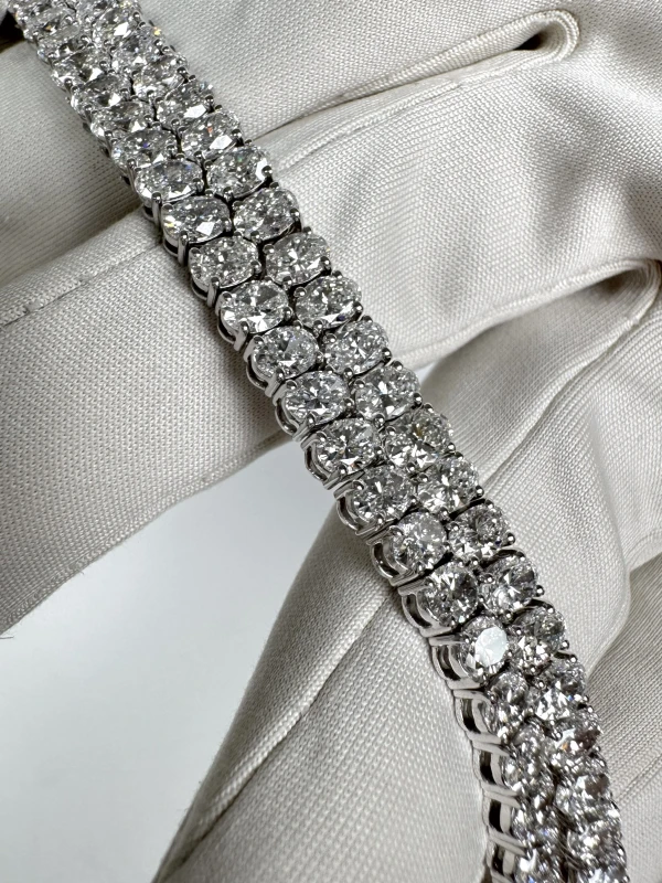 RalfDiamonds OVAL DIAMONDS 27.68 CT NECKLACE NN27.68CT 5