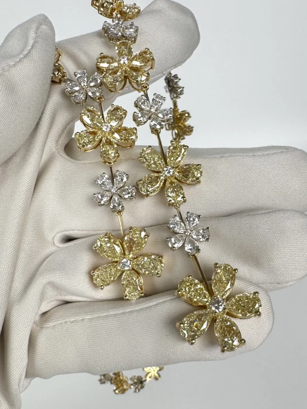 DeRosa DIAMOND 98.89 CT FLOWER SET N262429 6