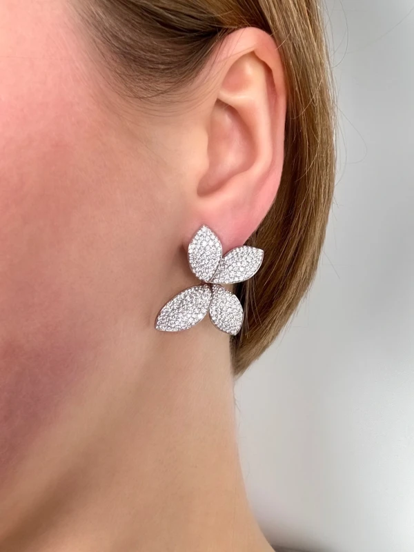 Pasquale Bruni GIARDINI SEGRETI EARRINGS, MEDIUM FLOWER 15215B 2