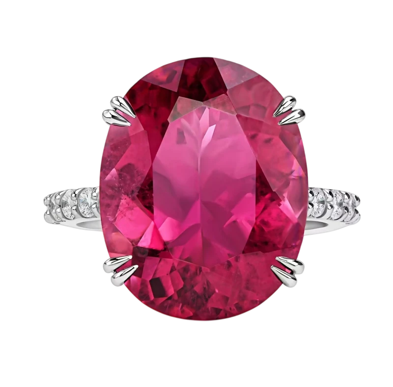OVAL SAPPHIRE 17.54 CT PURPLISH PINK (NO HEATING)