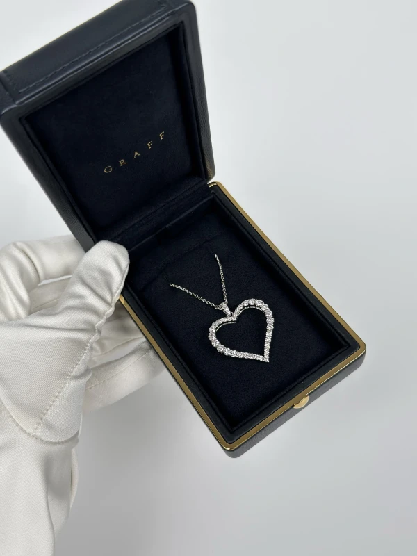 GRAFF HEART PENDANT, LARGE MODEL RGP433 7