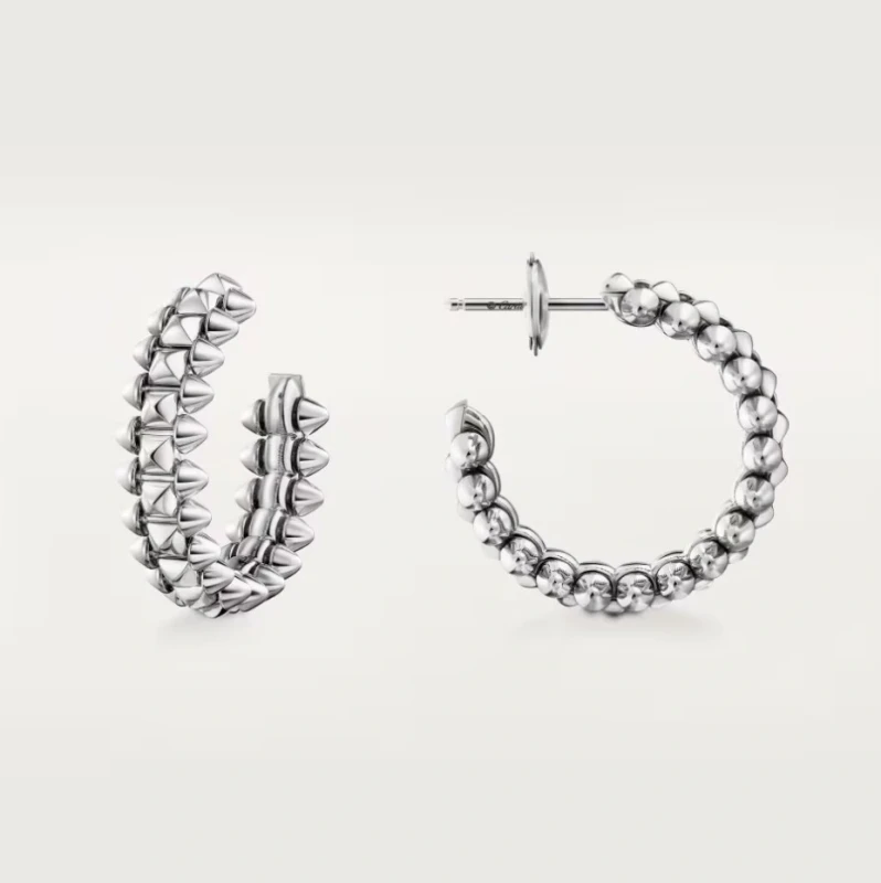 Cartier Clash de Cartier hoop earrings, small model B8301534 3