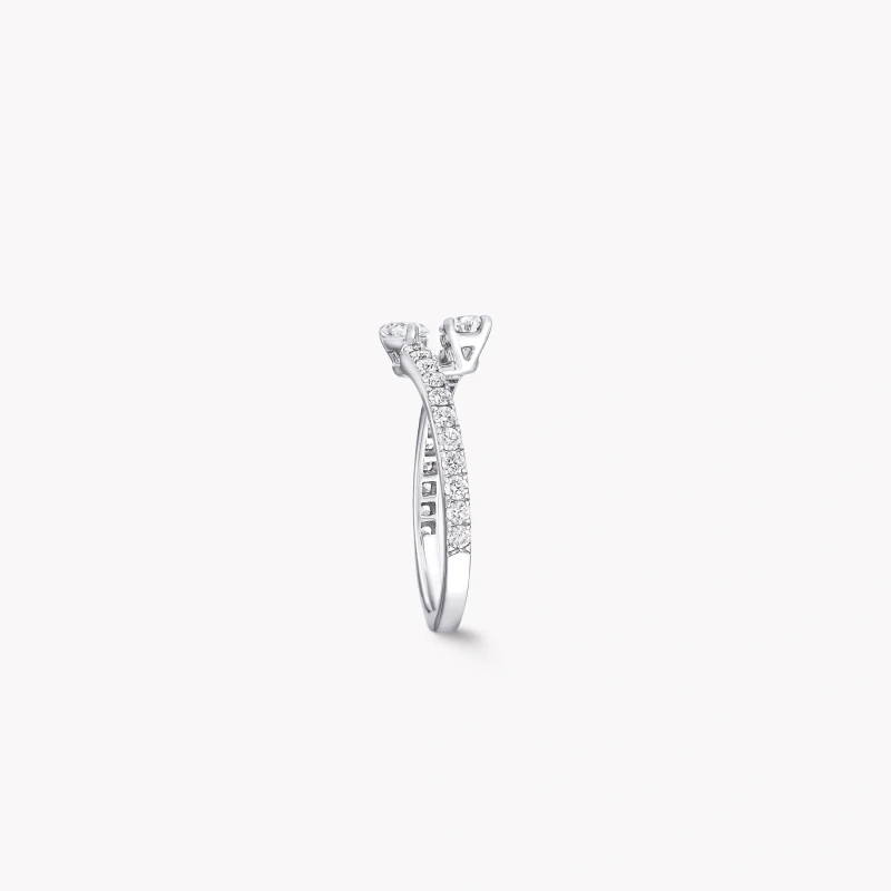 Graff Duet Wraparound Diamond Ring (SIZE 52) RGR779 3