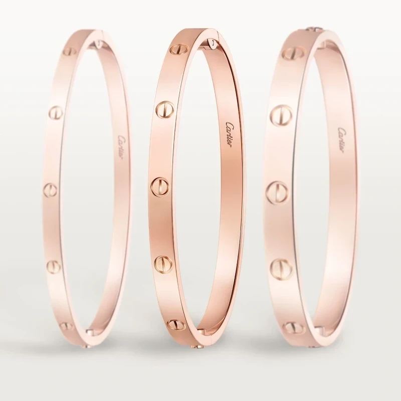 Cartier LOVE BRACELET, medium model (SIZE 16) B6081416 3
