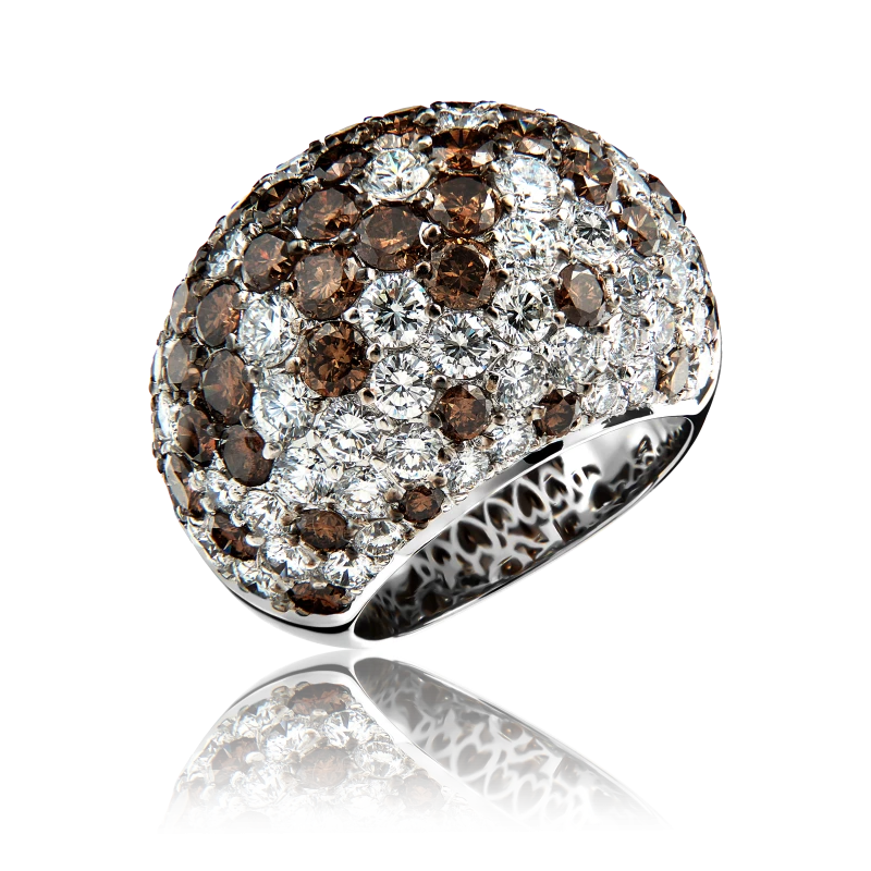 Earrings without a brand DIAMOND RING (SIZE 53) PB109 1