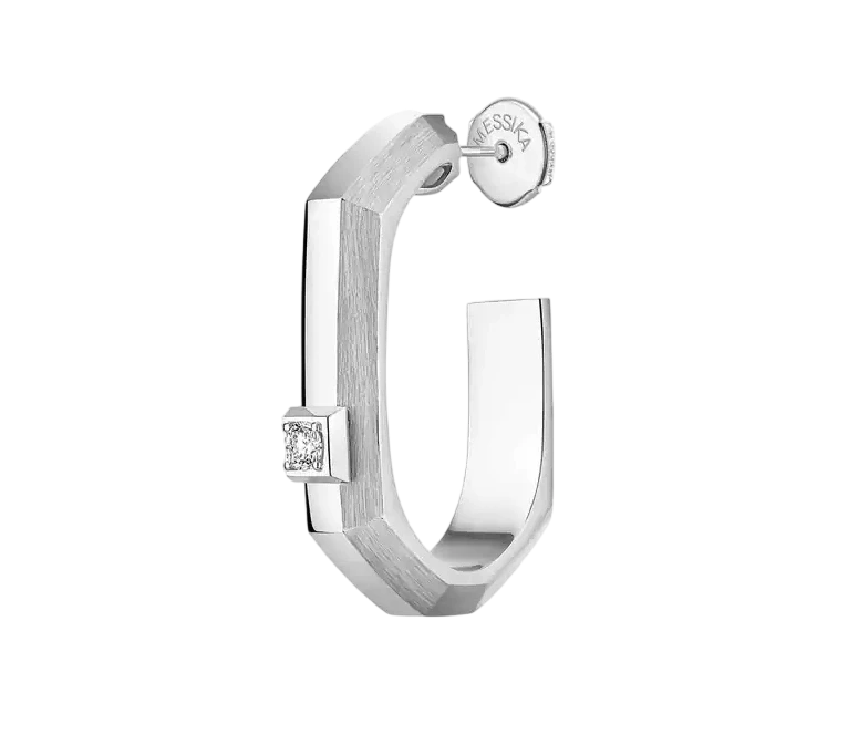 Moderniste single earring, small model