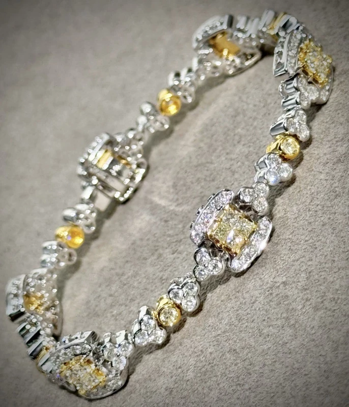 СЕРЬГИ NO NAME DIAMOND BRACELET 6.16 СТ 3