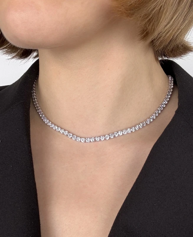 DeRosa ROUND DIAMOND 20.02 CT NECKLACE (SIZE 39.5) N206987 2