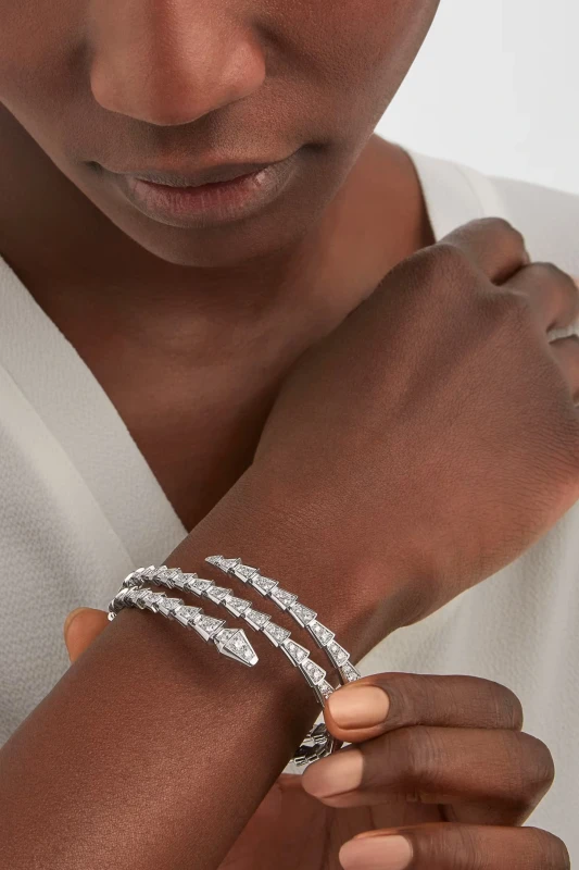 Bvlgari SERPENTI VIPER BRACELET (SIZE 17) 361353 5